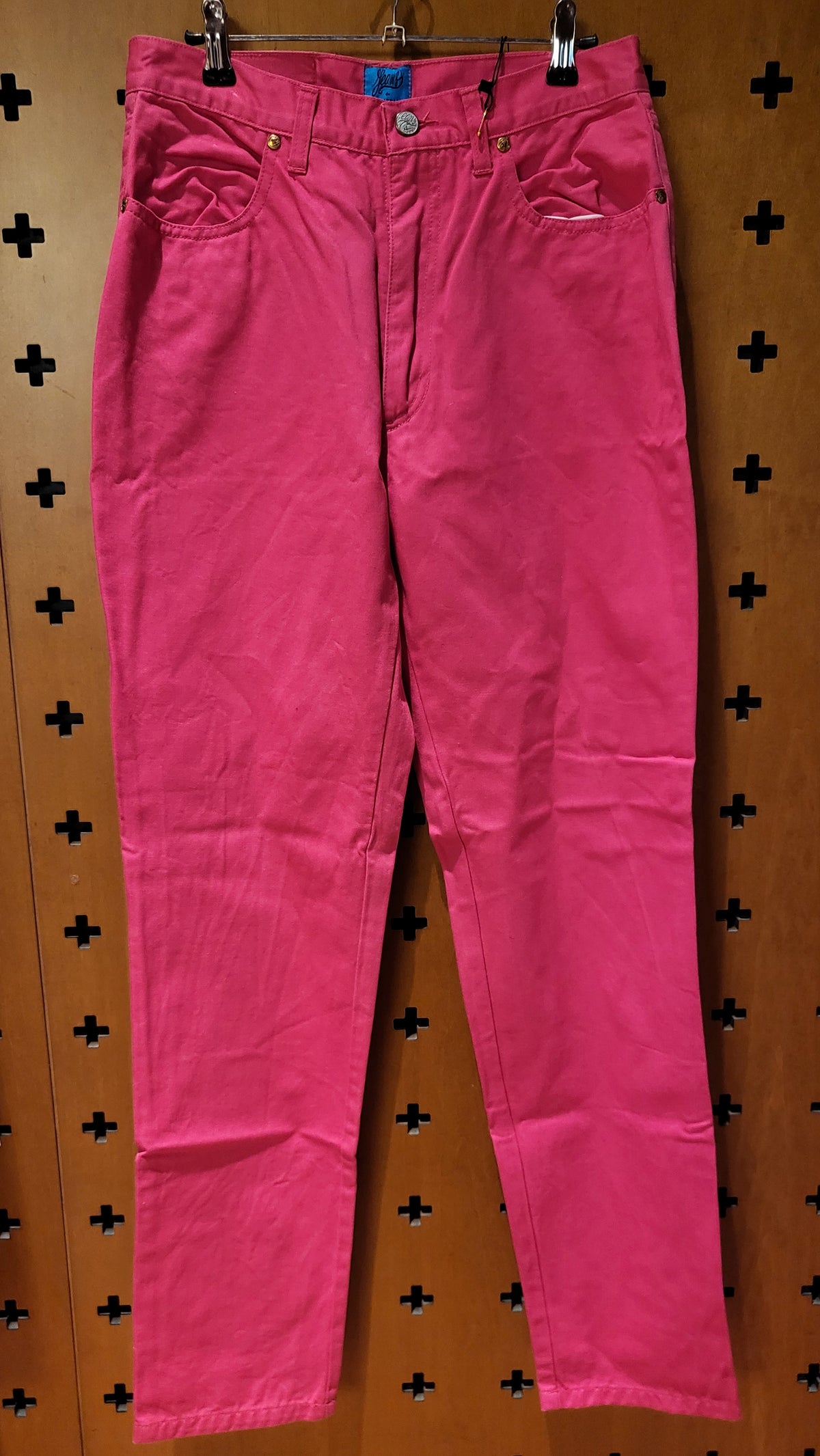 Christian Lacroix 90's fuschia pink trousers W31
