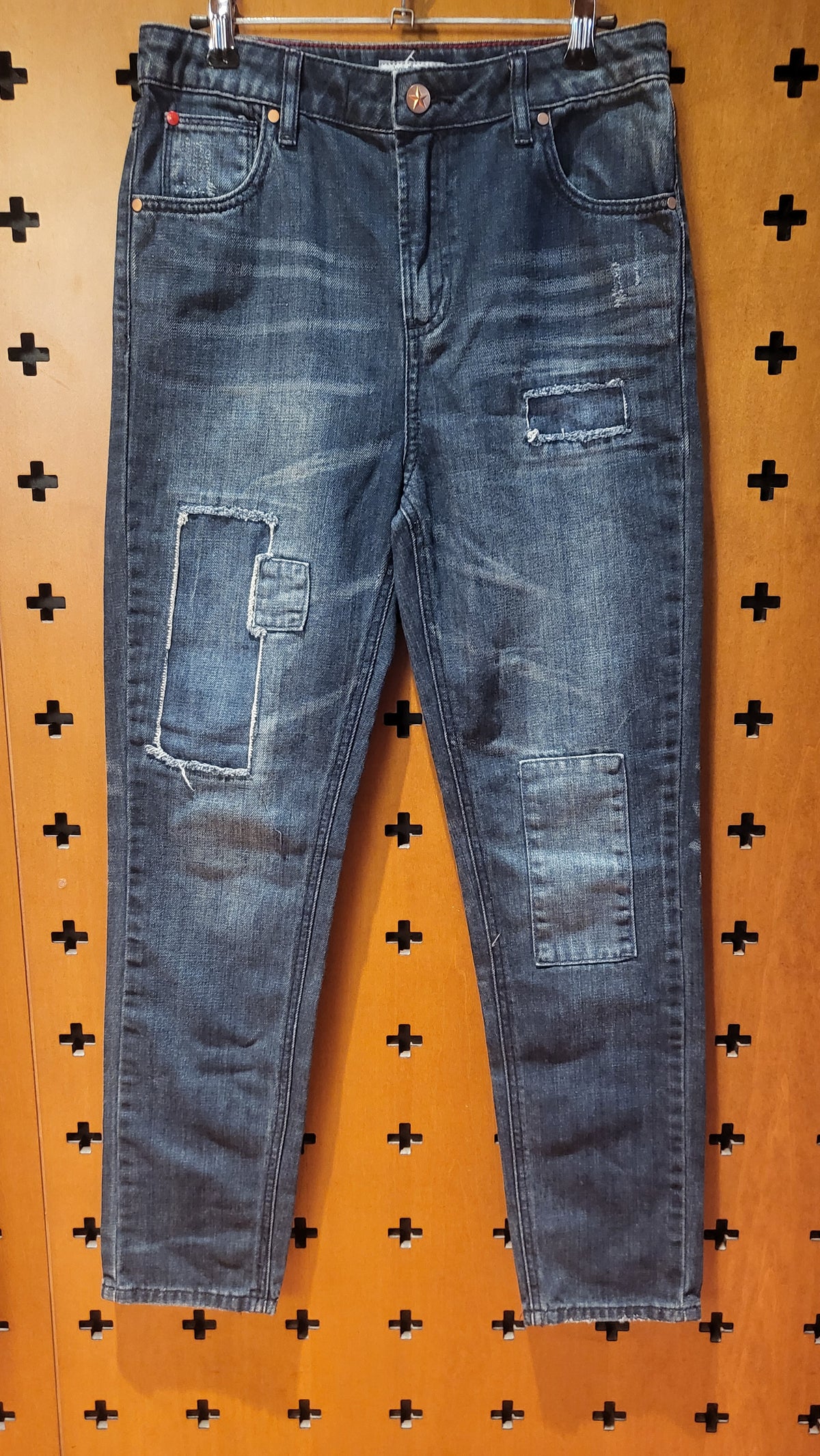 Jean Paul Gaultier JPG Distressed style jeans kids