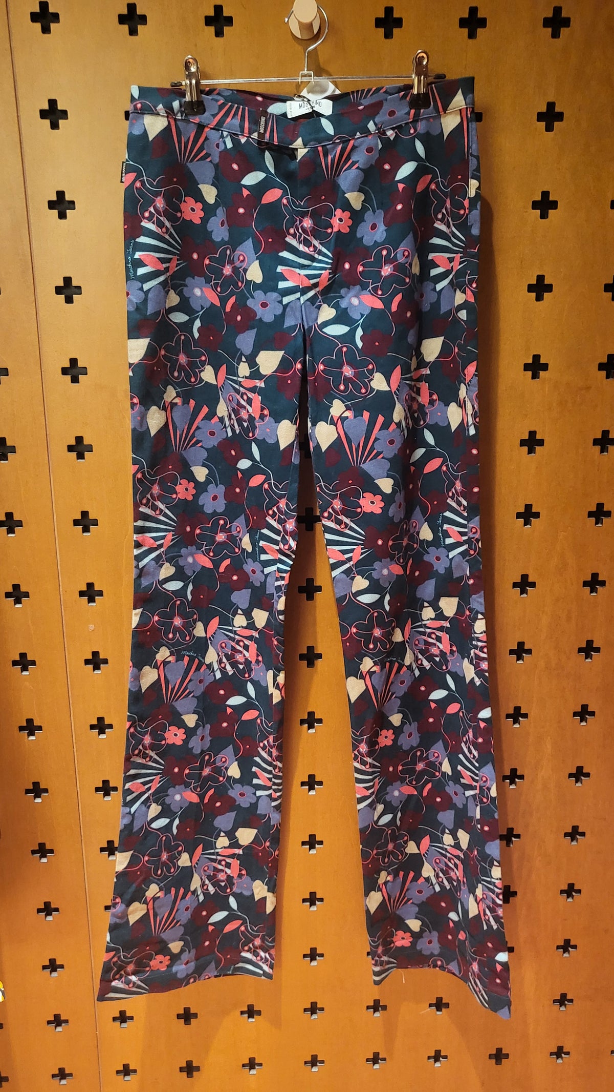 Moschino Stretch Trousers - floral