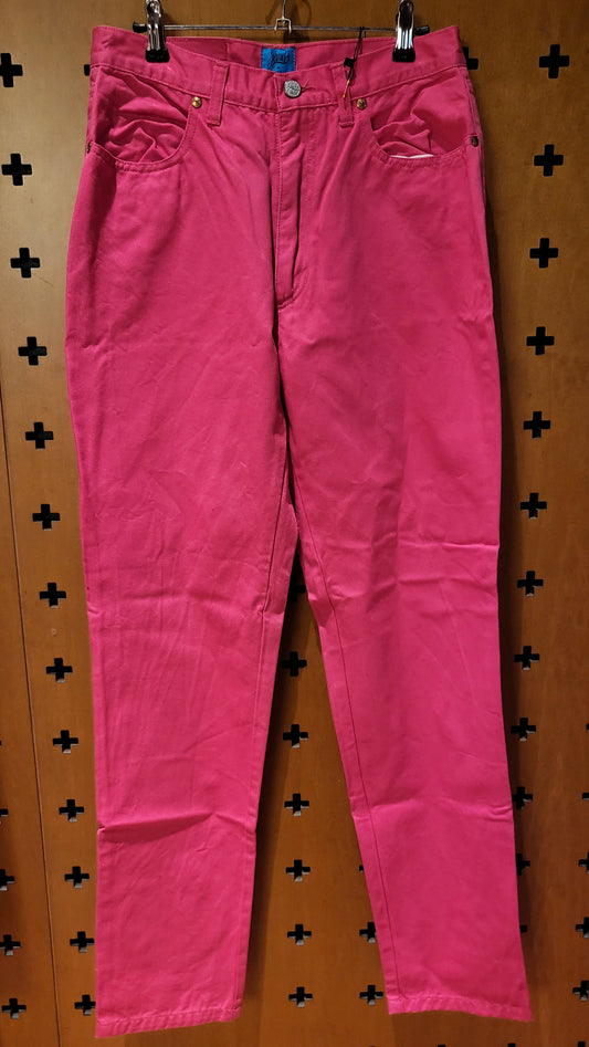 Christian Lacroix 90's fuschia pink trousers W31