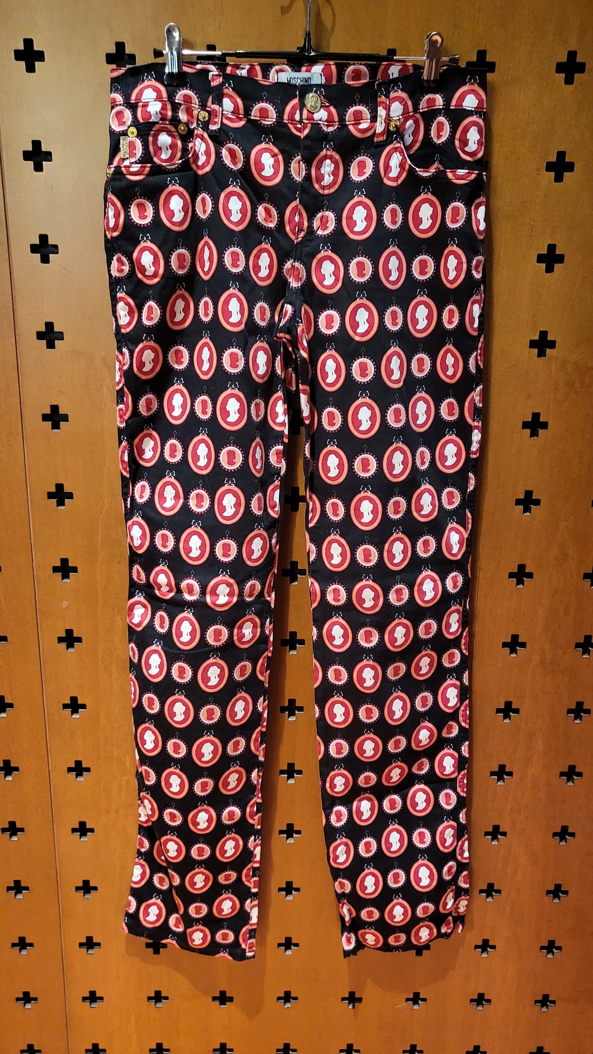 Moschino cameo trousers