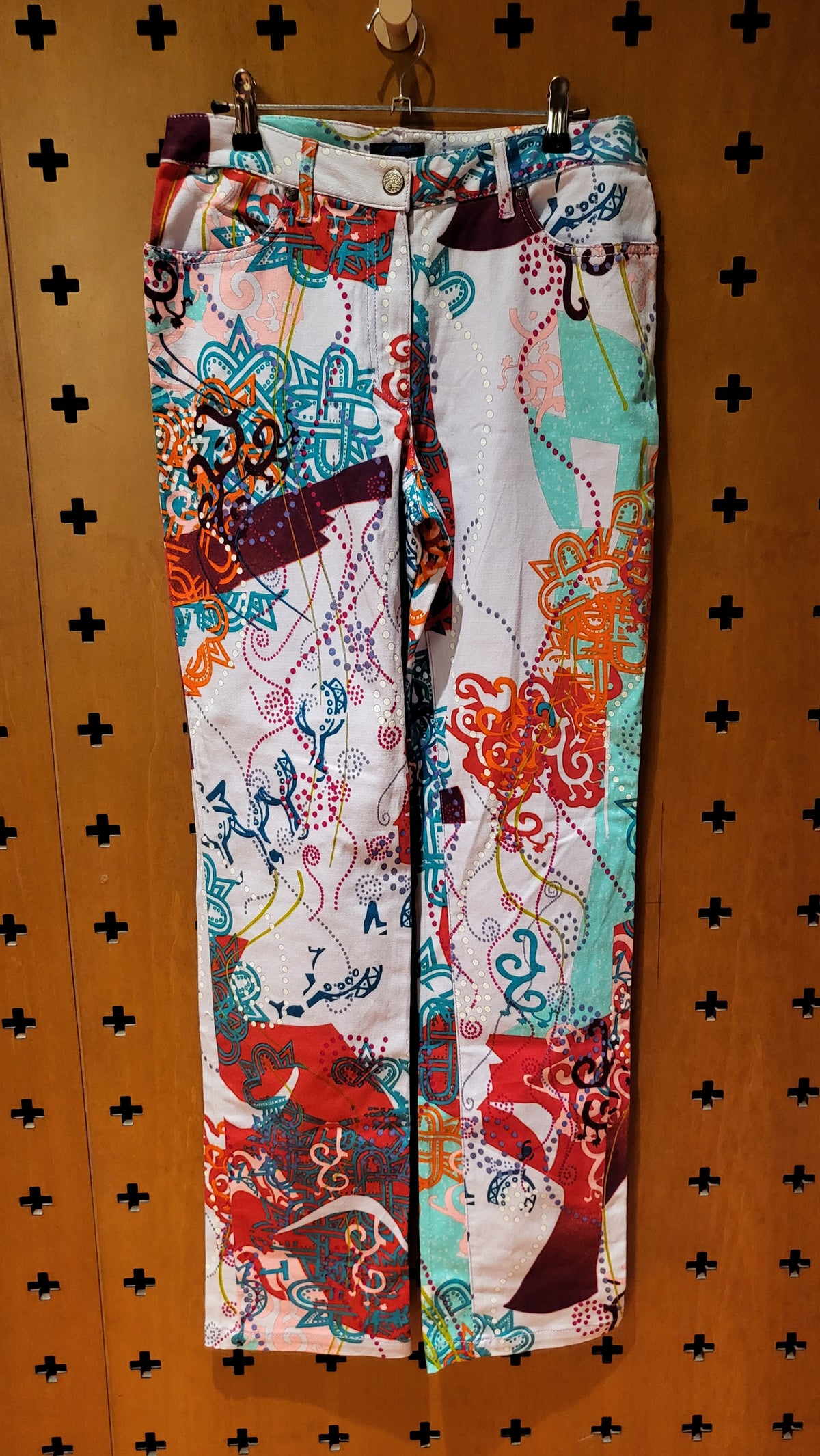 Christian Lacroix patterned trousers