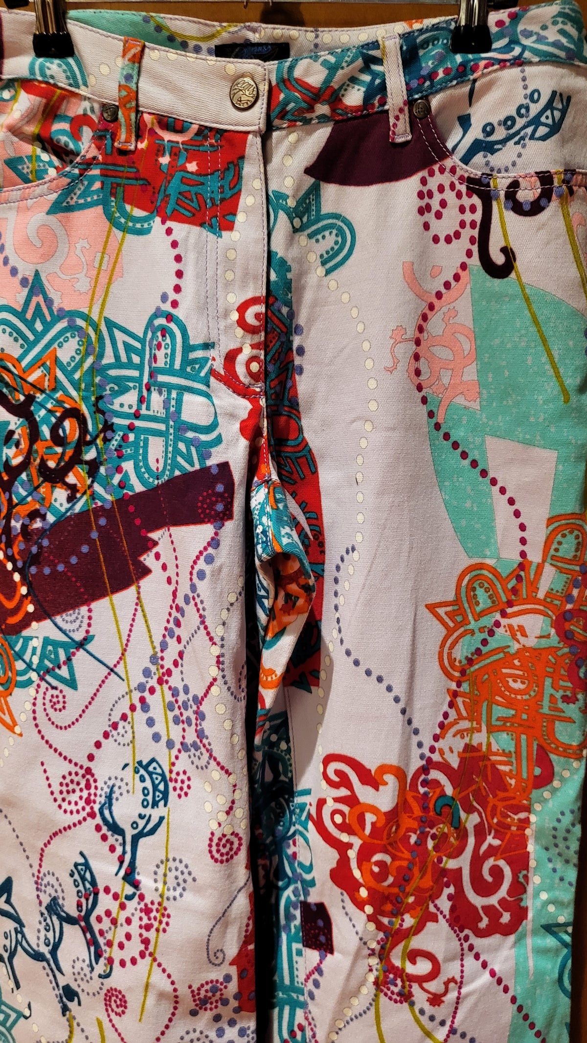 Christian Lacroix patterned trousers