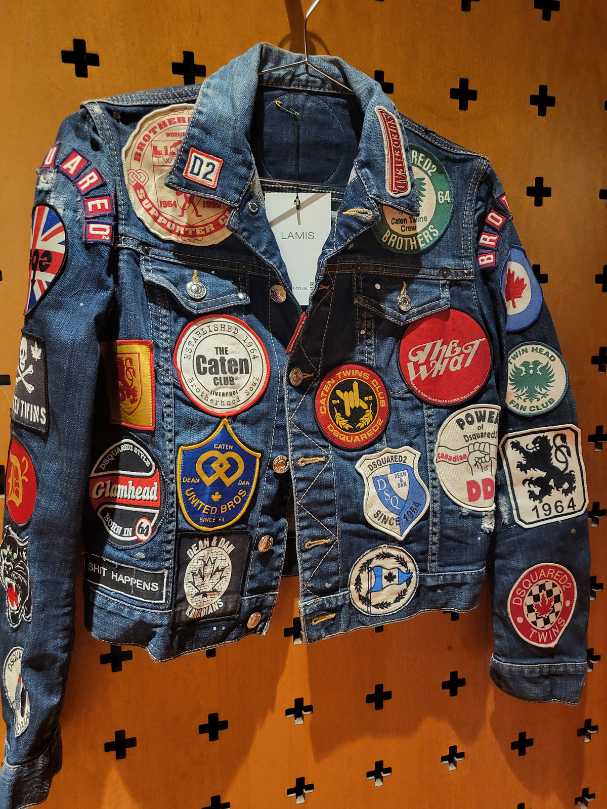 D-Squared patches jacket - very rare